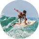 Kovalam surfing